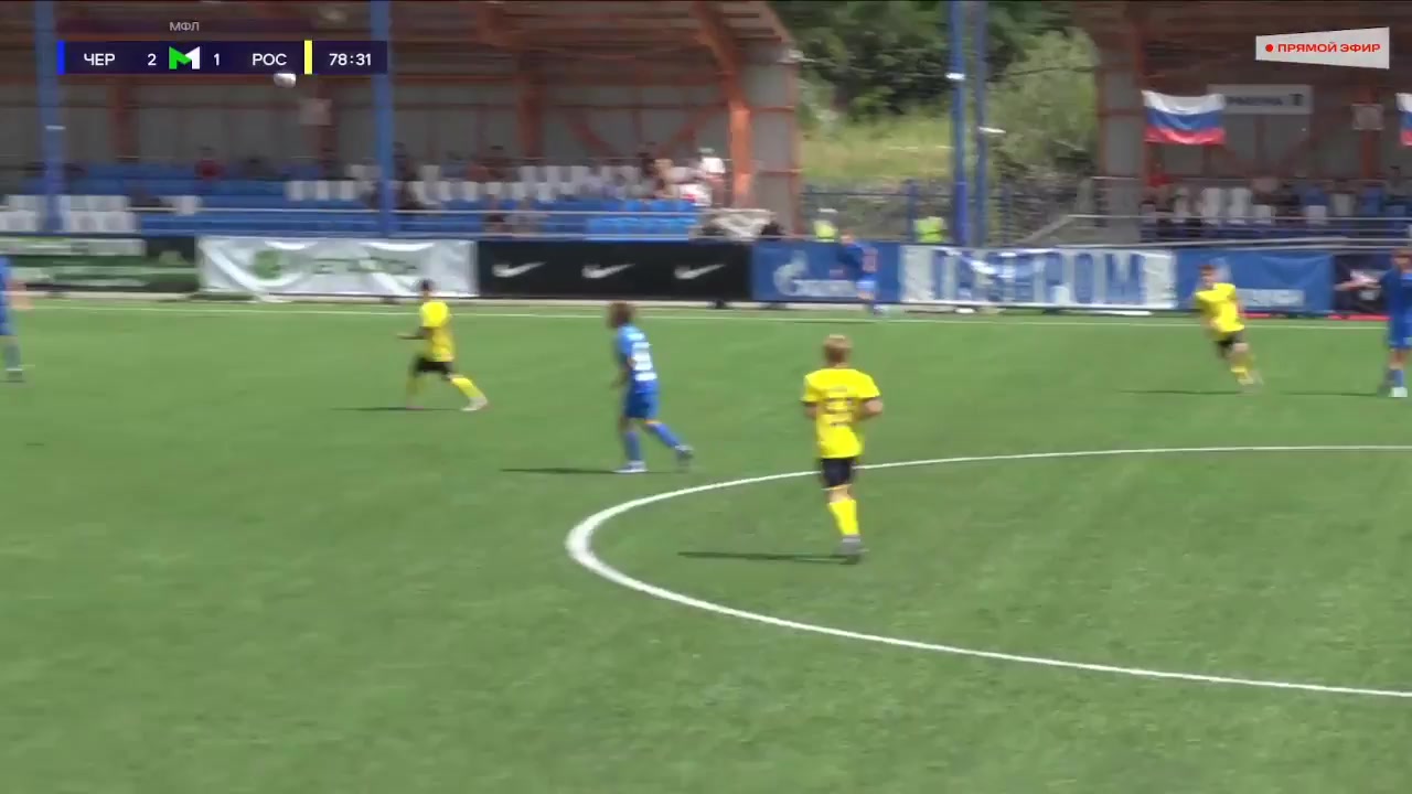 RUS YthC Chertanovo Moscow Youth Vs FK Rostov Youth 81 phút Vào, ghi bàn 2:2