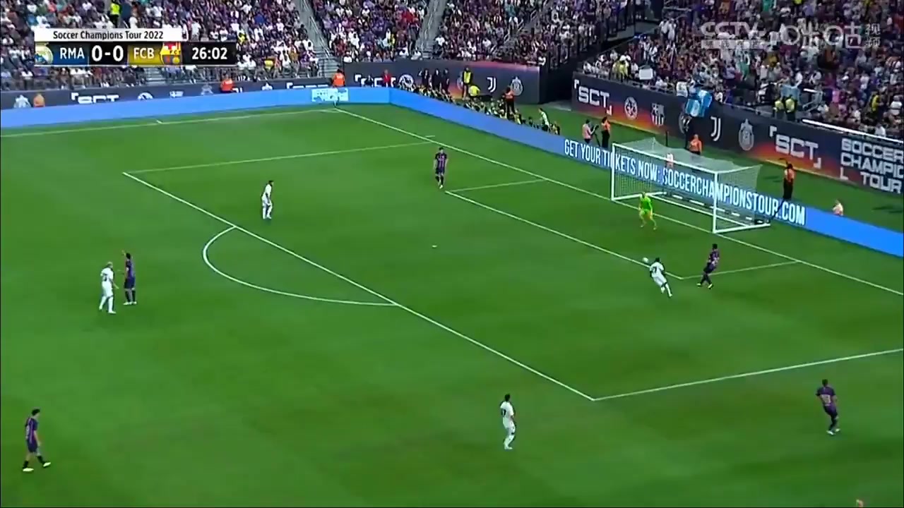 INT CF Real Madrid Vs FC Barcelona  Goal in 26 min, Score 0:1