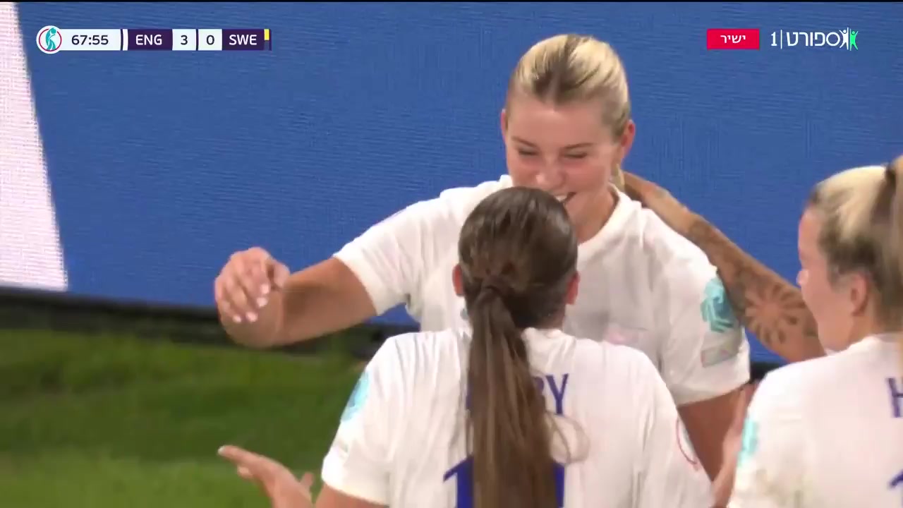 UEFACW England (w) Vs Sweden (w)  Goal in 68 min, Score 3:0