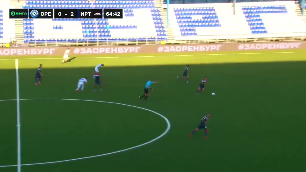 RUS D2 FK Orenburg-2 Vs Irtysh 1946 Omsk 66 phút Vào, ghi bàn 0:3