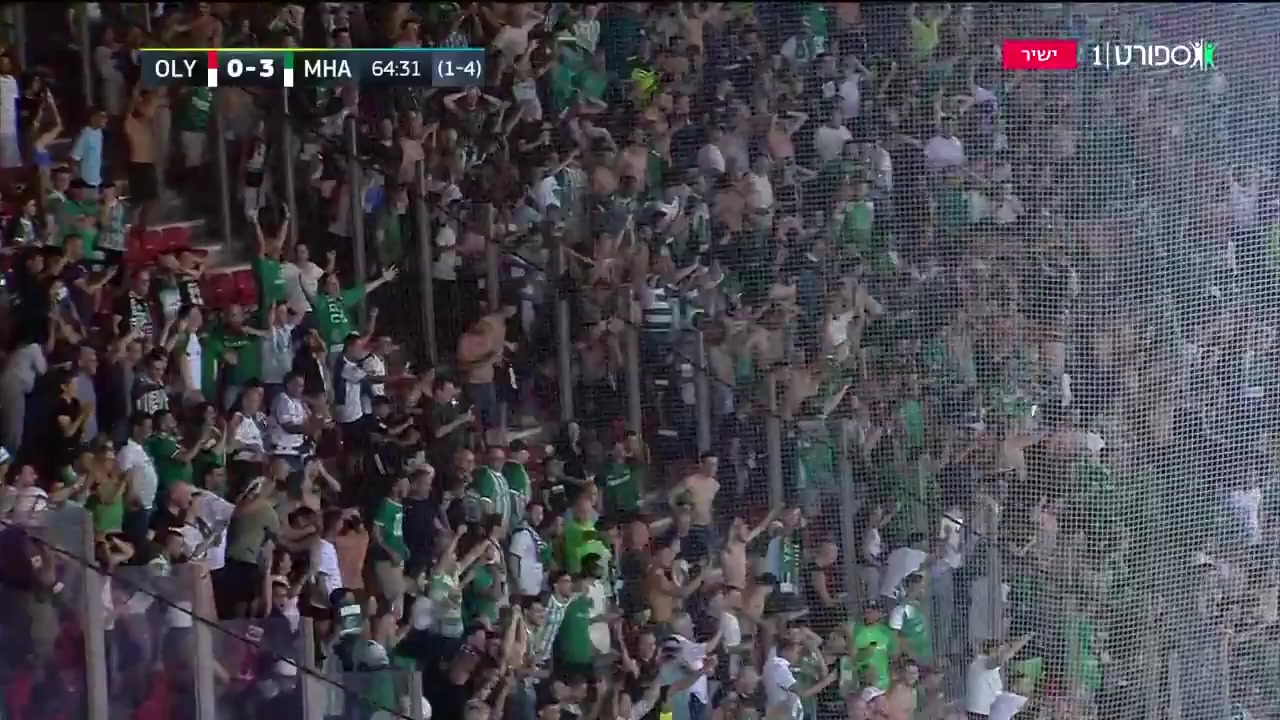 UEFA CL Olympiakos Piraeus Vs Maccabi Haifa Frantzdy Pierrot Goal in 65 min, Score 0:3