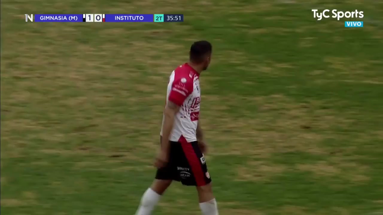 ARG D2 Gimnasia Mendoza Vs Instituto 84 phút Mario Andres GaleanoVào, ghi bàn 2:0