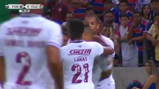 BRA CUP Fortaleza Vs Fluminense RJ 26 phút Vào, ghi bàn 0:1