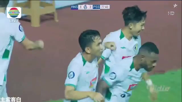 IDN ISL Rans Nusantara FC Vs PSS Sleman 78 phút Dave MustaineVào, ghi bàn 3:3