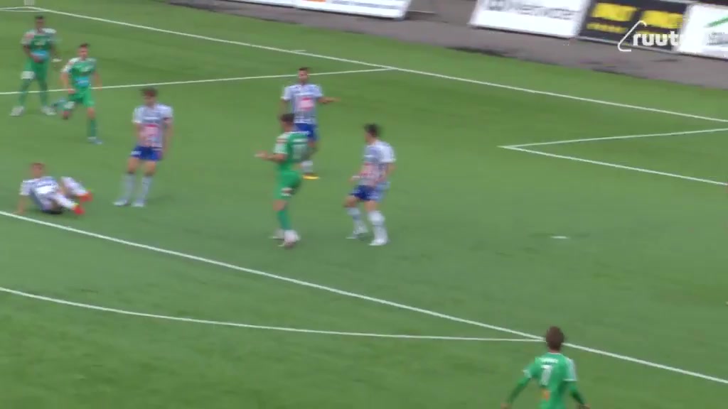 FIN D1 HJK Helsinki Vs IFK Mariehamn Casper Terho Goal in 40 min, Score 1:0