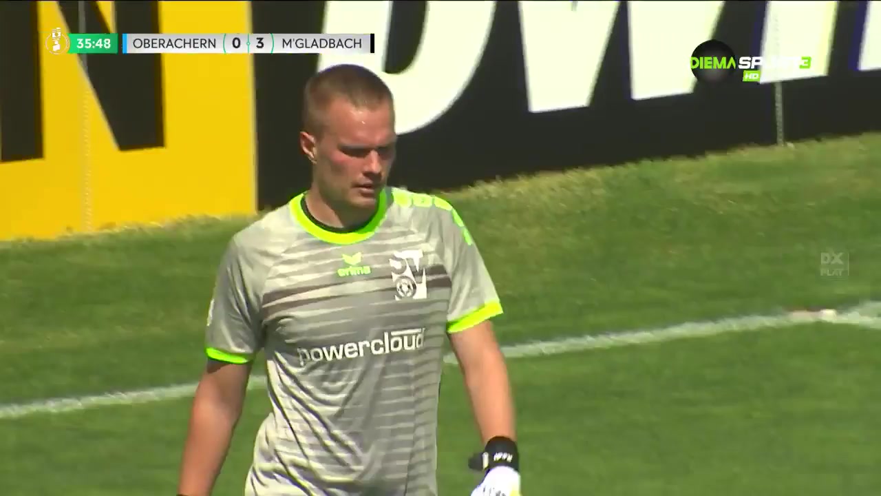 GERC SV Oberachern Vs Borussia Monchengladbach Jonas Hofmann Goal in 35 min, Score 0:3