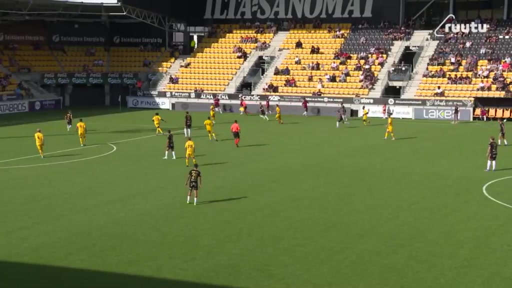 FIN D1 SJK Seinajoen Vs AC Oulu Tuomas Kaukua Goal in 58 min, Score 2:0