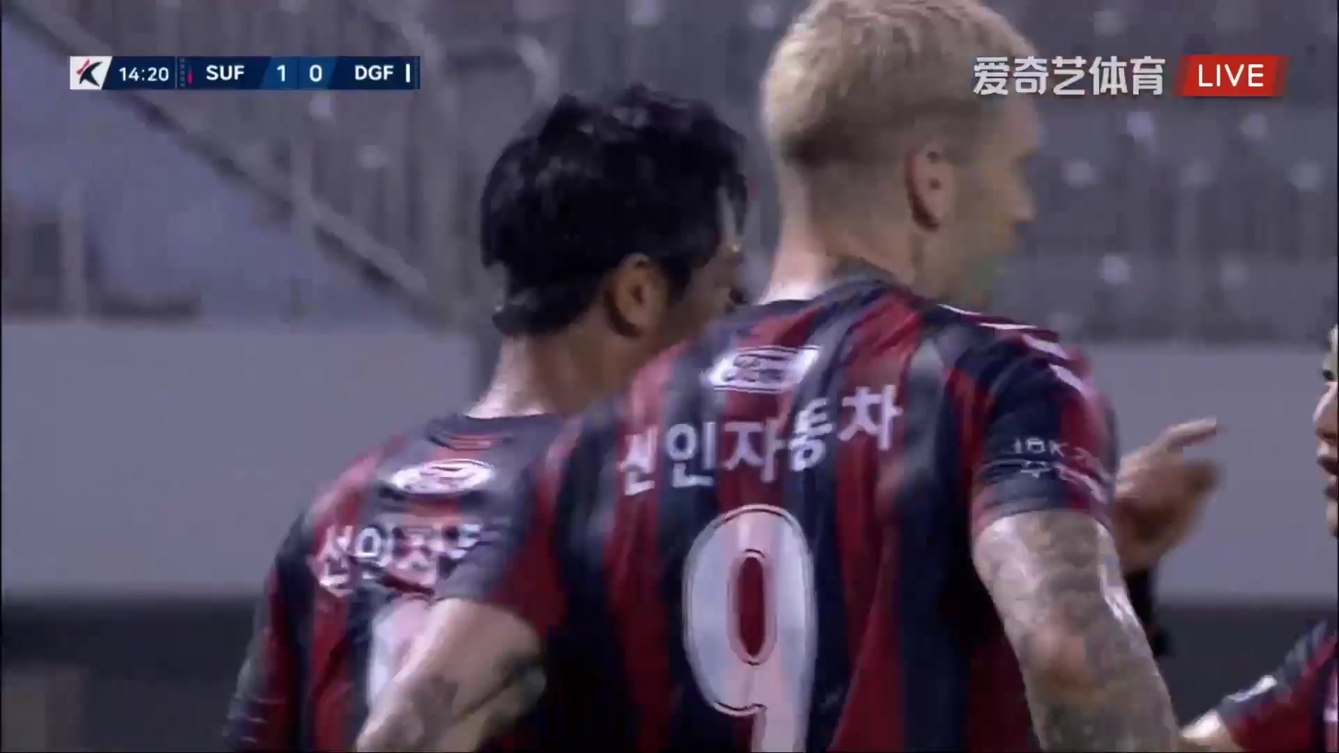 KOR D1 Suwon FC Vs Daegu FC 13 phút Jeong Jae YongVào, ghi bàn 1:0