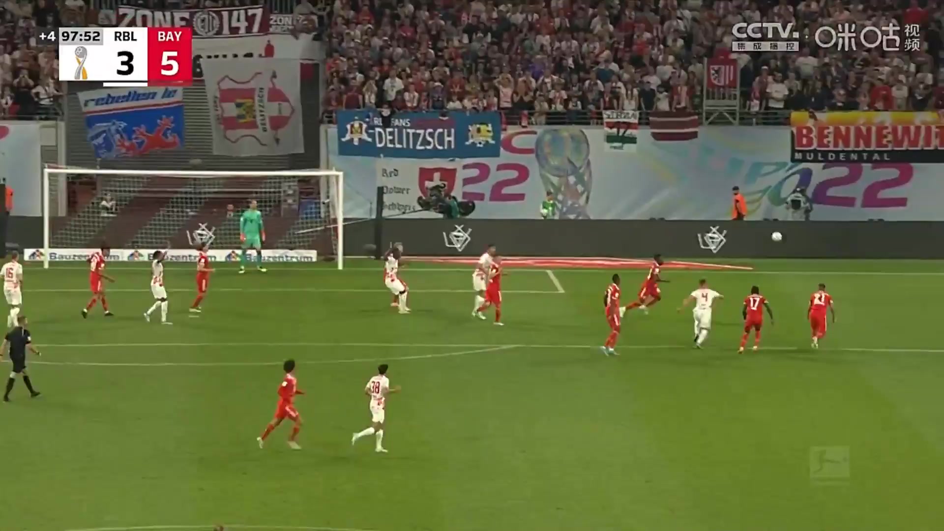 GER SC RB Leipzig Vs Bayern Munchen 99 phút Vào, ghi bàn 3:5