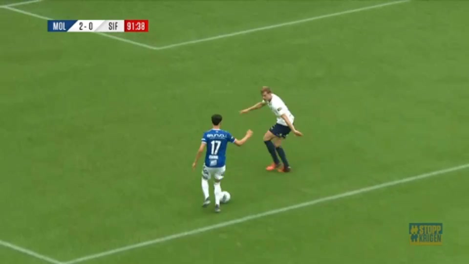 22 Molde Vs Stromsgodset 91 skor gol Rafik Zekhnini, skor 3:0