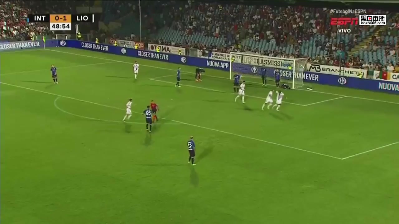 INT CF Inter Milan Vs Lyon 52 phút Vào, ghi bàn 1:2