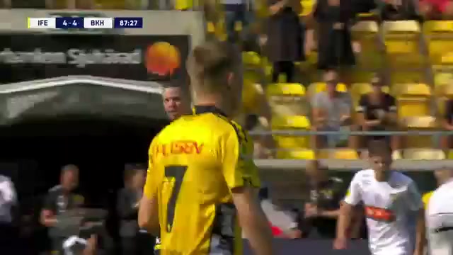 SWE D1 Elfsborg Vs Hacken Jacob Ondrejka Goal in 87 min, Score 4:4