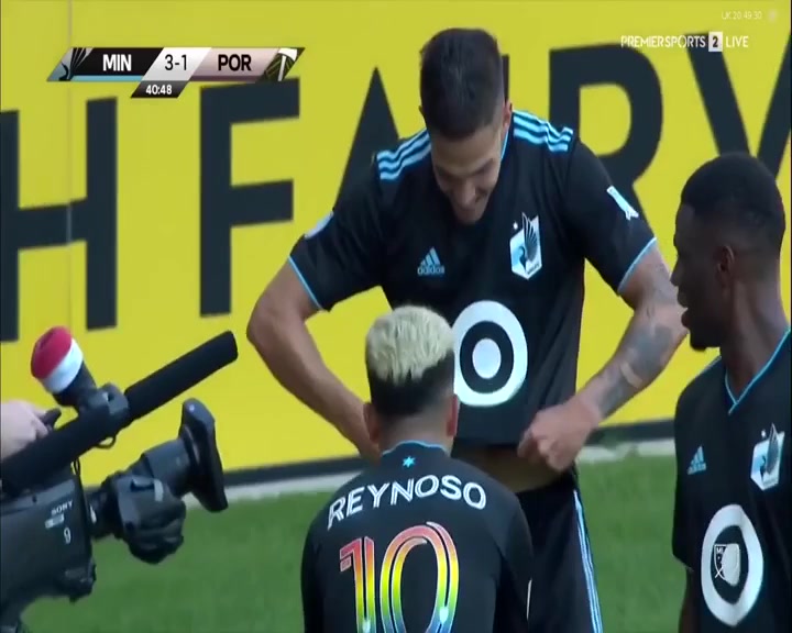 MLS Minnesota United FC Vs Portland Timbers 40 ทำประตู  ประตู, ทำคะแนน 3:1