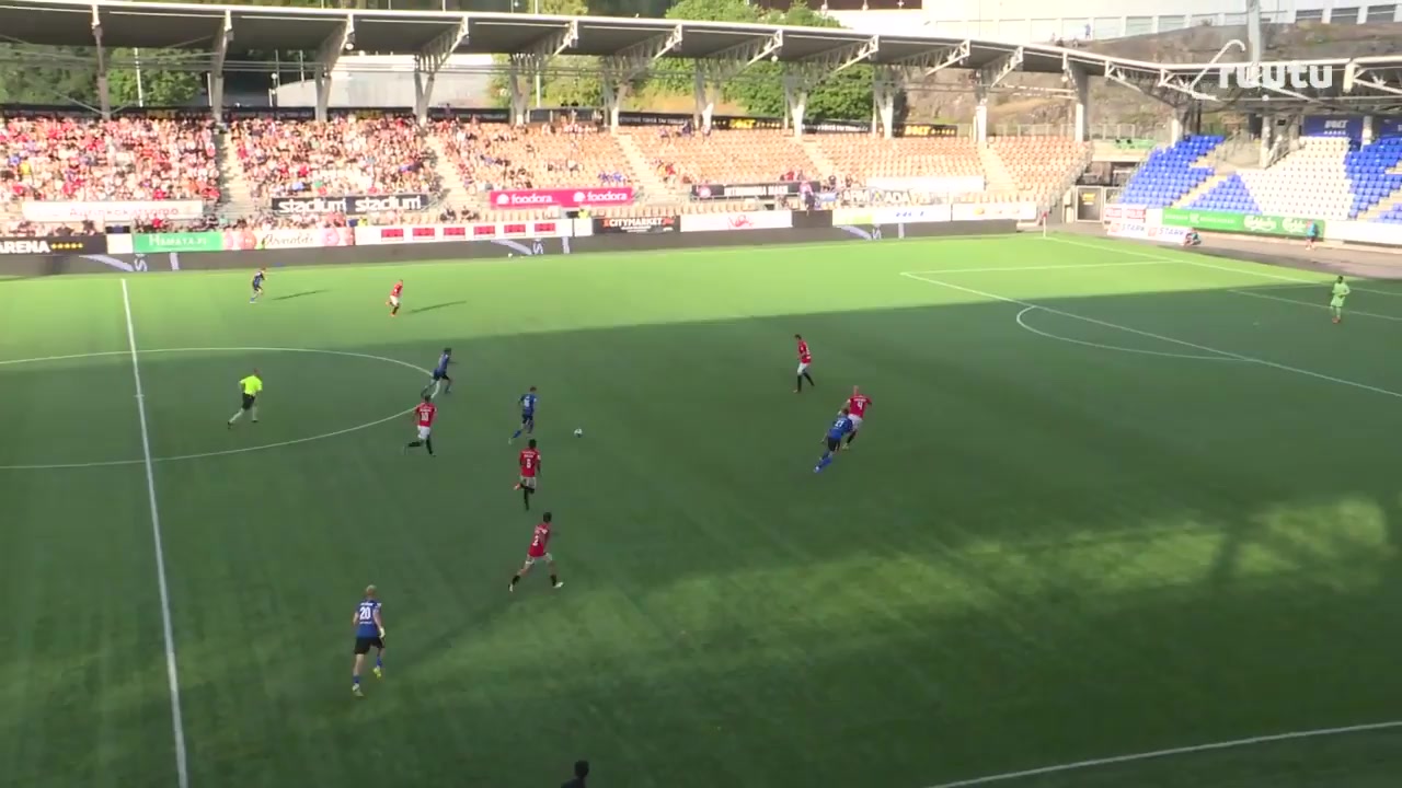 FIN D1 HIFK Vs Inter Turku  Goal in 57 min, Score 0:3