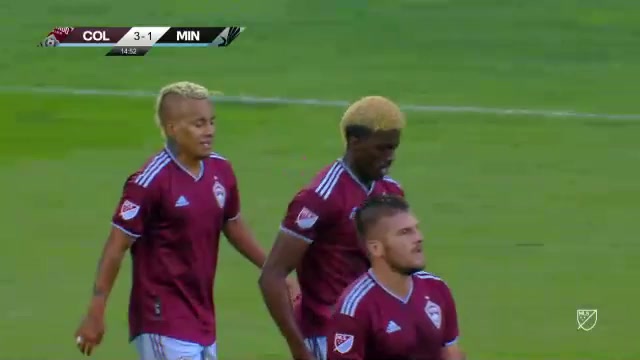 MLS Colorado Rapids Vs Minnesota United FC 15 ทำประตู Gyasi Zardes ประตู, ทำคะแนน 3:1