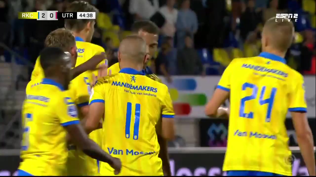HOL D1 RKC Waalwijk Vs FC Utrecht 44 phút Vào, ghi bàn 2:0