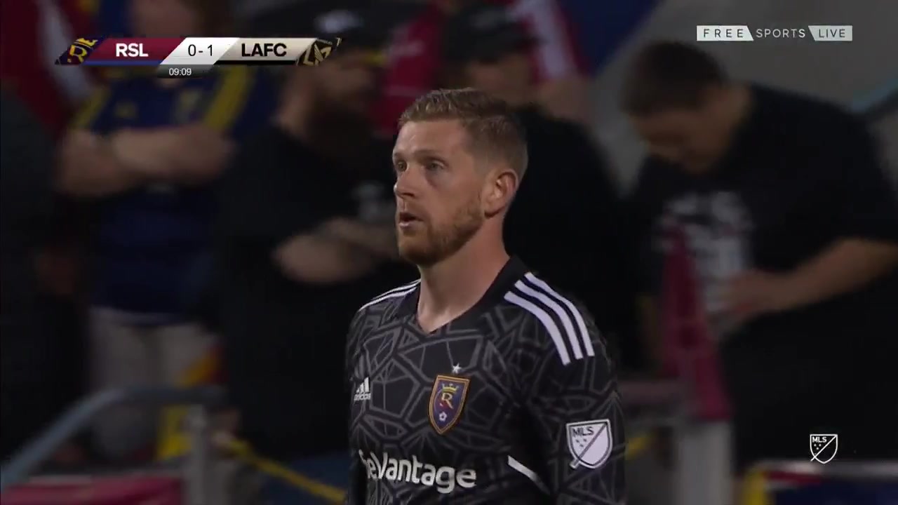 MLS Real Salt Lake Vs Los Angeles FC 9 ทำประตู Cristian Arango ประตู, ทำคะแนน 0:1