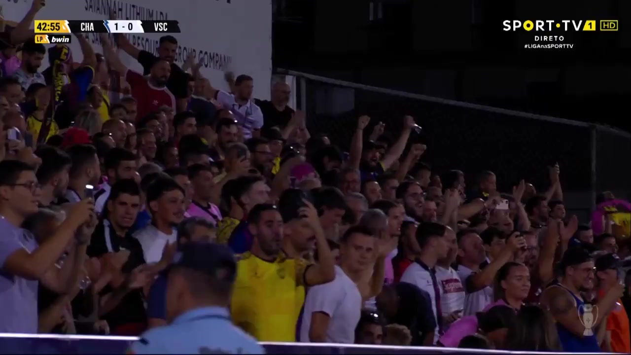 POR D1 GD Chaves Vs Vitoria Guimaraes 42 phút Joao Sabino Mendes Neto SaraivaVào, ghi bàn 1:0
