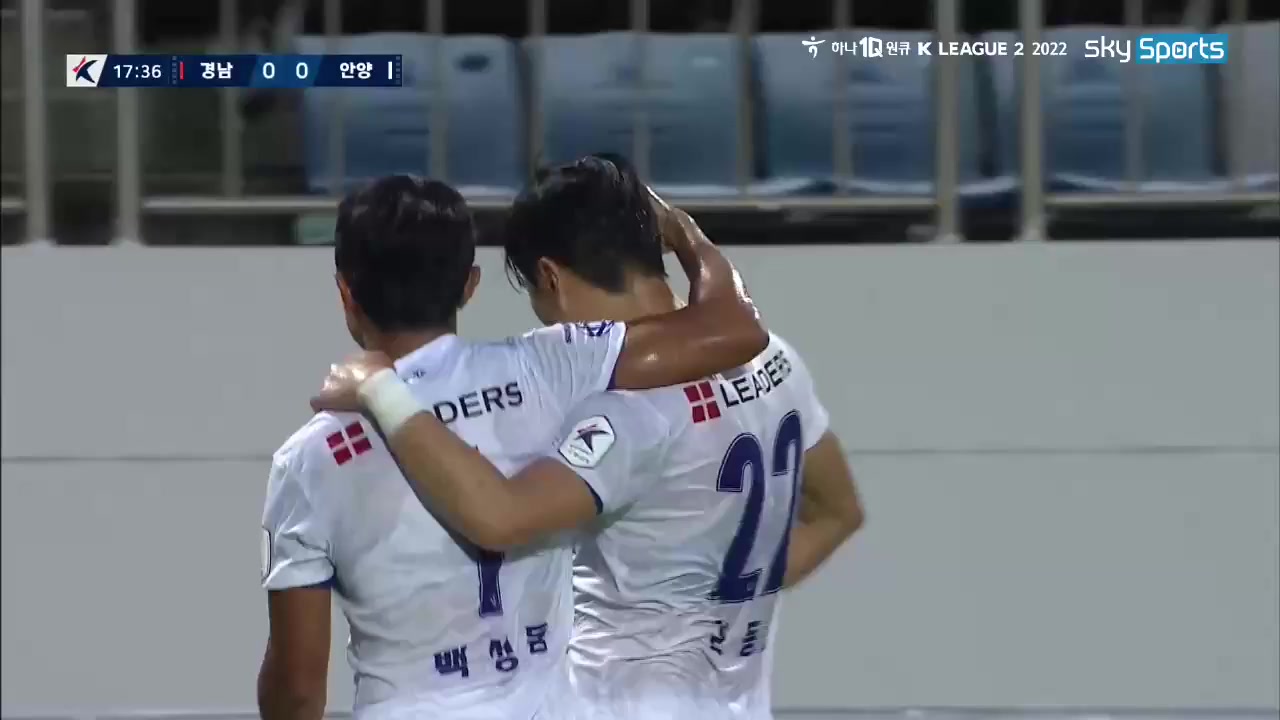 KOR D2 Gyeongnam FC Vs FC Anyang 17 phút Kim Dong JinVào, ghi bàn 0:1