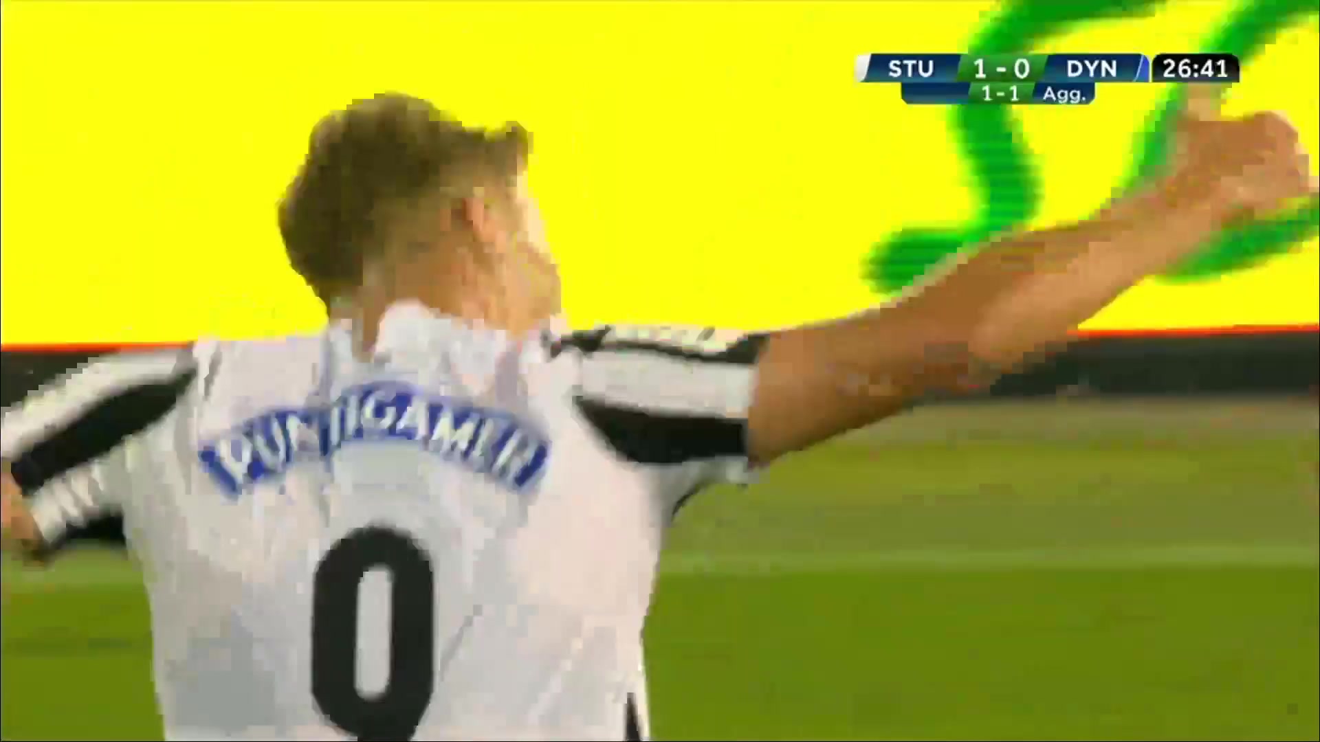 UEFA CL Sturm Graz Vs Dynamo Kyiv 26 phút Vào, ghi bàn 1:0