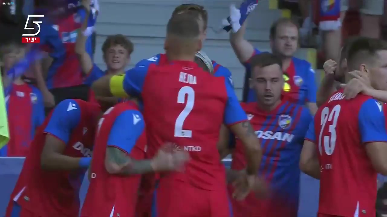 UEFA CL FC Viktoria Plzen Vs Sheriff Tiraspol 8 phút Vào, ghi bàn 1:0