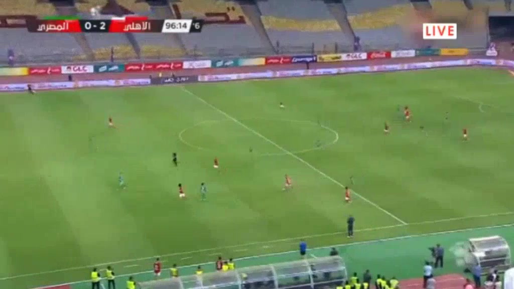 EGY D1 Al Ahly SC Vs Al Masry 97 ทำประตู  ประตู, ทำคะแนน 2:0