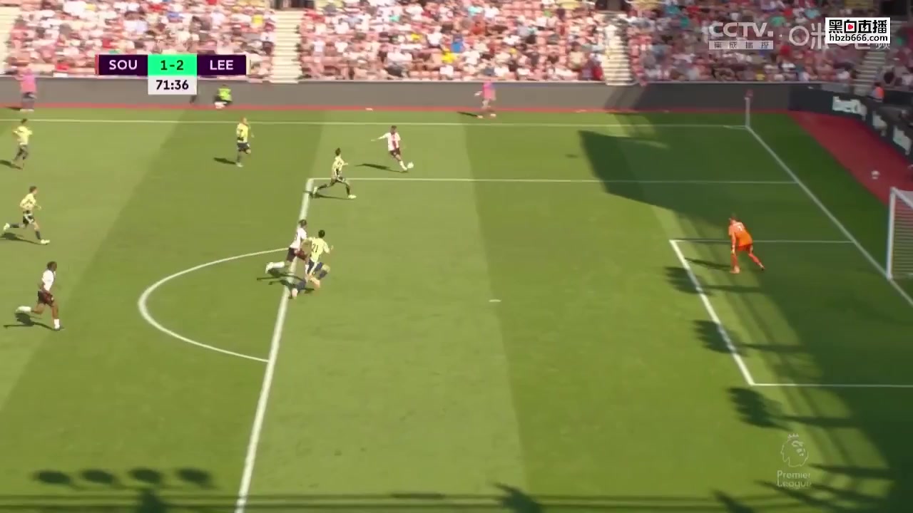 EPL Southampton Vs Leeds United 71 phút Vào, ghi bàn 1:2