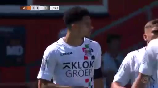 HOL D1 Volendam Vs NEC Nijmegen Elayis Tavsan Goal in 16 min, Score 1:1