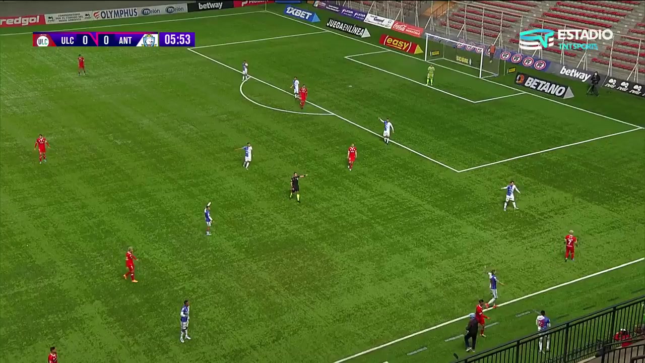 CHI D1 Union La Calera Vs CSD Antofagasta Gonzalo Pablo Castellani Goal in 6 min, Score 1:0