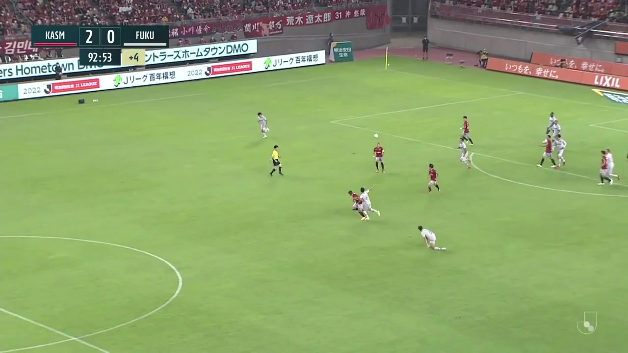 JPN D1 Kashima Antlers Vs Avispa Fukuoka 68 ทำประตู  ประตู, ทำคะแนน 2:0