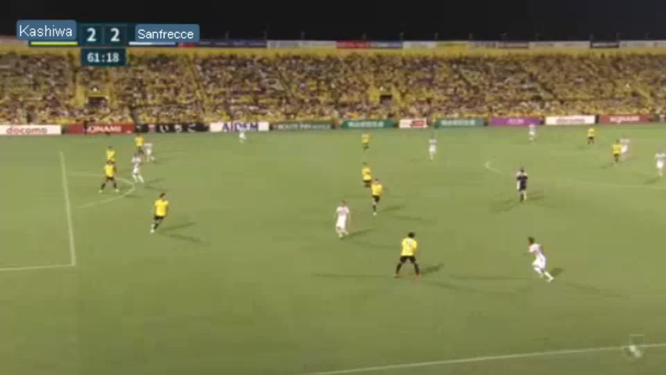 JPN D1 Kashiwa Reysol Vs Hiroshima Sanfrecce Taishi Matsumoto Goal in 61 min, Score 2:2