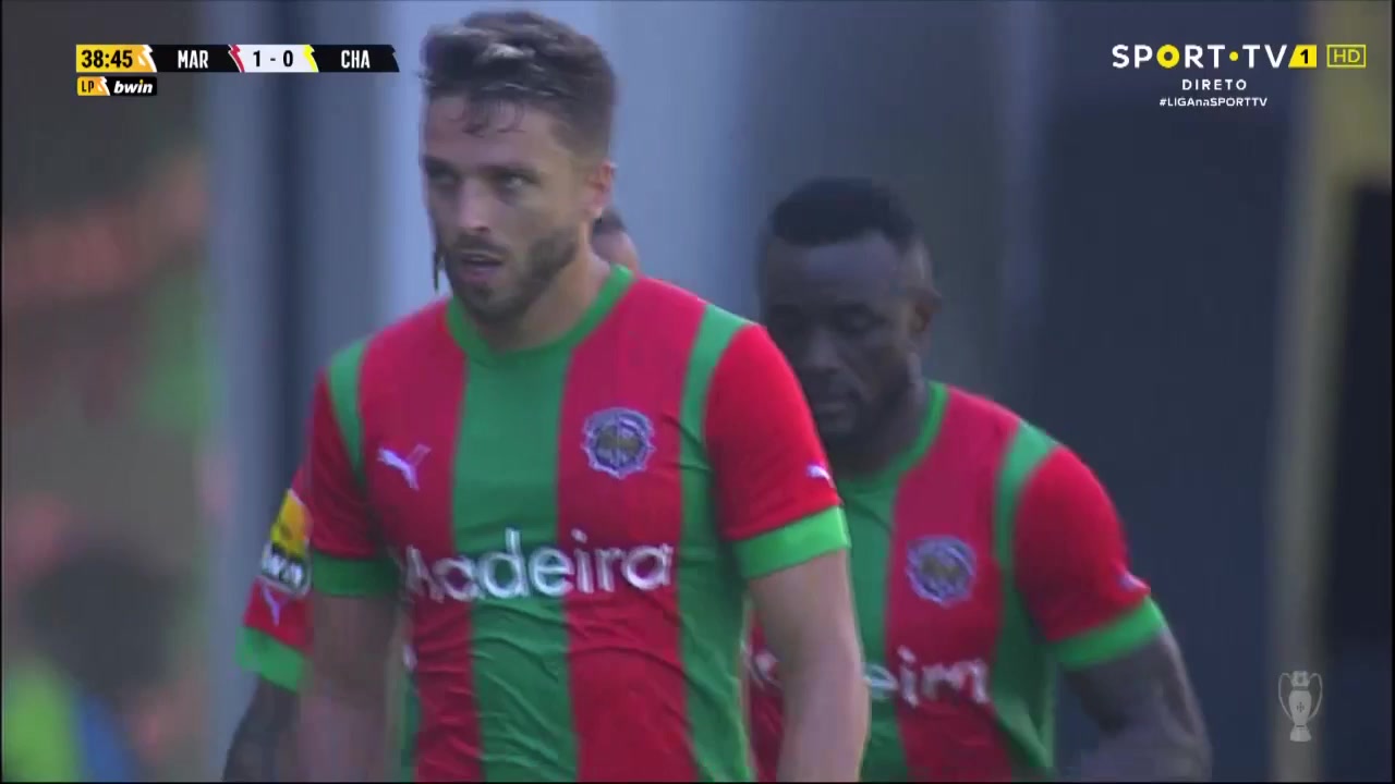 POR D1 Maritimo Vs GD Chaves 38 phút Vào, ghi bàn 1:0