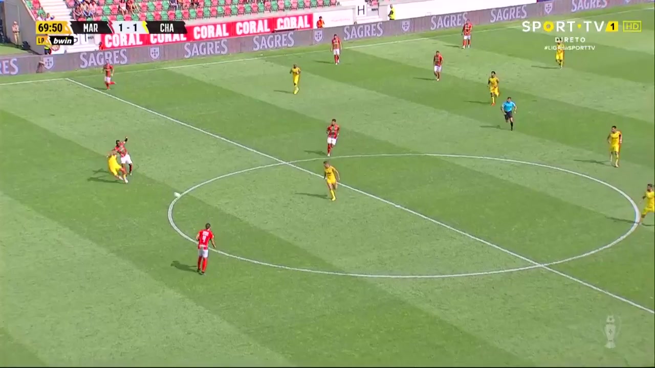 POR D1 Maritimo Vs GD Chaves 69 phút Vào, ghi bàn 1:1