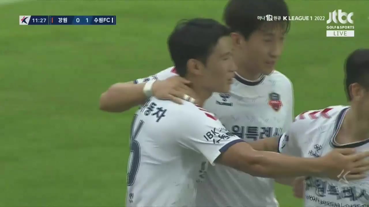 15 Gangwon FC Vs Suwon FC 11 skor gol , skor 0:1