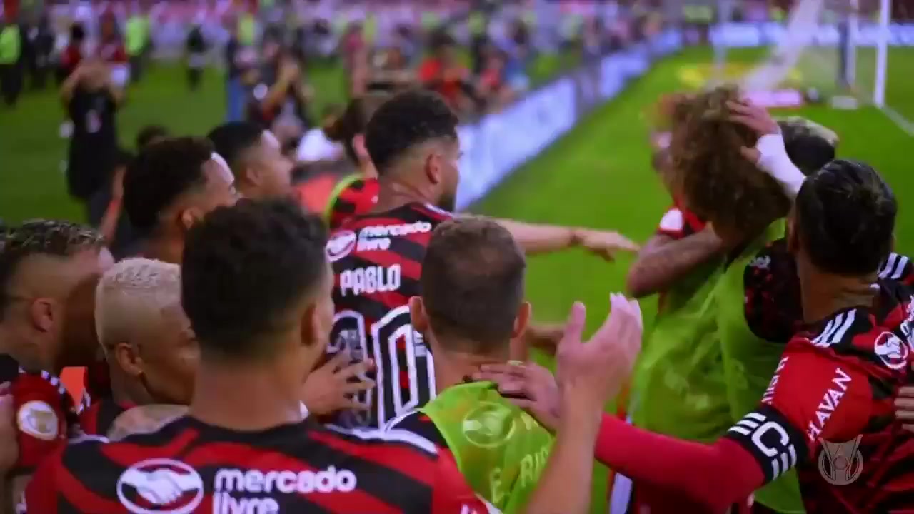 BRA D1 Flamengo Vs Atletico Paranaense Pedro Guilherme Abreu dos Santos Goal in 93 min, Score 5:0