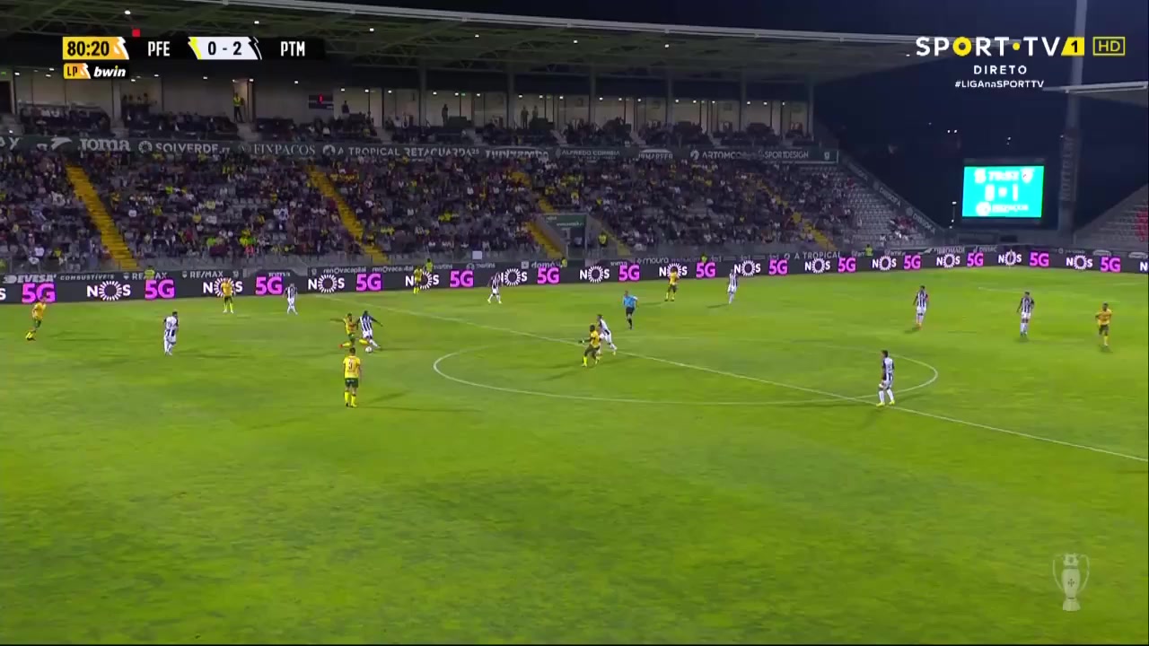 POR D1 Pacos de Ferreira Vs Portimonense 80 phút Vào, ghi bàn 0:2