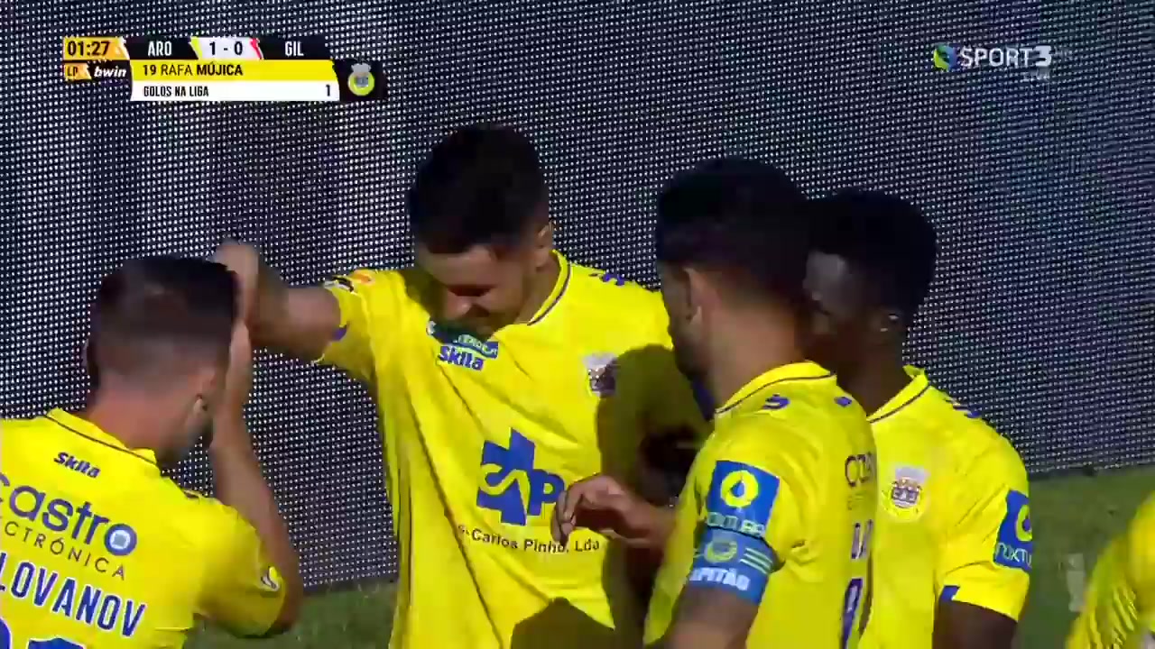 POR D1 FC Arouca Vs Gil Vicente 1 phút Vào, ghi bàn 1:0