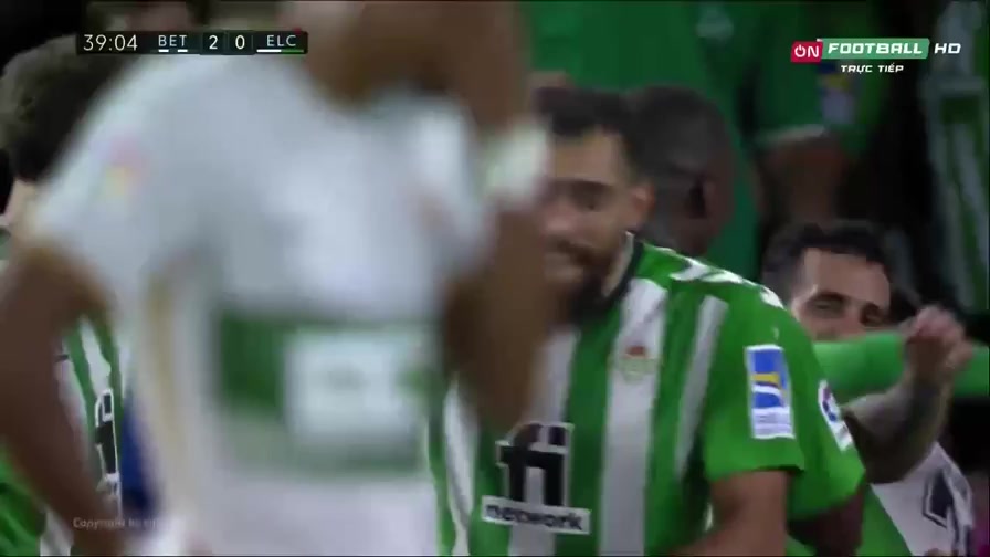 Laliga1 Real Betis Vs Elche 39 phút Vào, ghi bàn 2:0