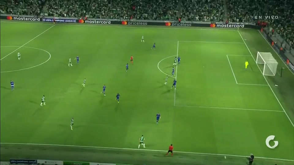 UEFA CL Maccabi Haifa Vs Crvena Zvezda Frantzdy Pierrot Goal in 17 min, Score 1:0