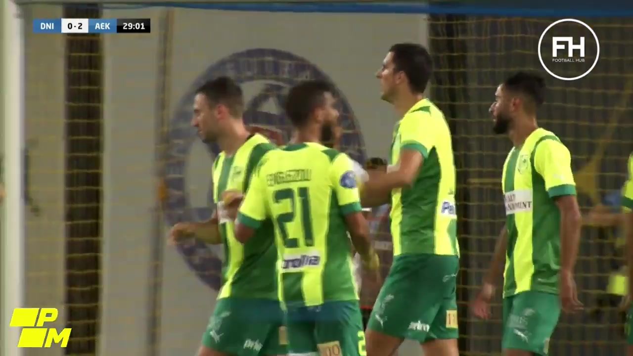 UEFA EL Dnipro-1 Vs AEK Larnaca 29 ทำประตู  ประตู, ทำคะแนน 0:2