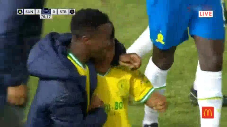 SAPL D1 Mamelodi Sundowns Vs Stellenbosch FC Marcelo Allende Goal in 77 min, Score 3:0