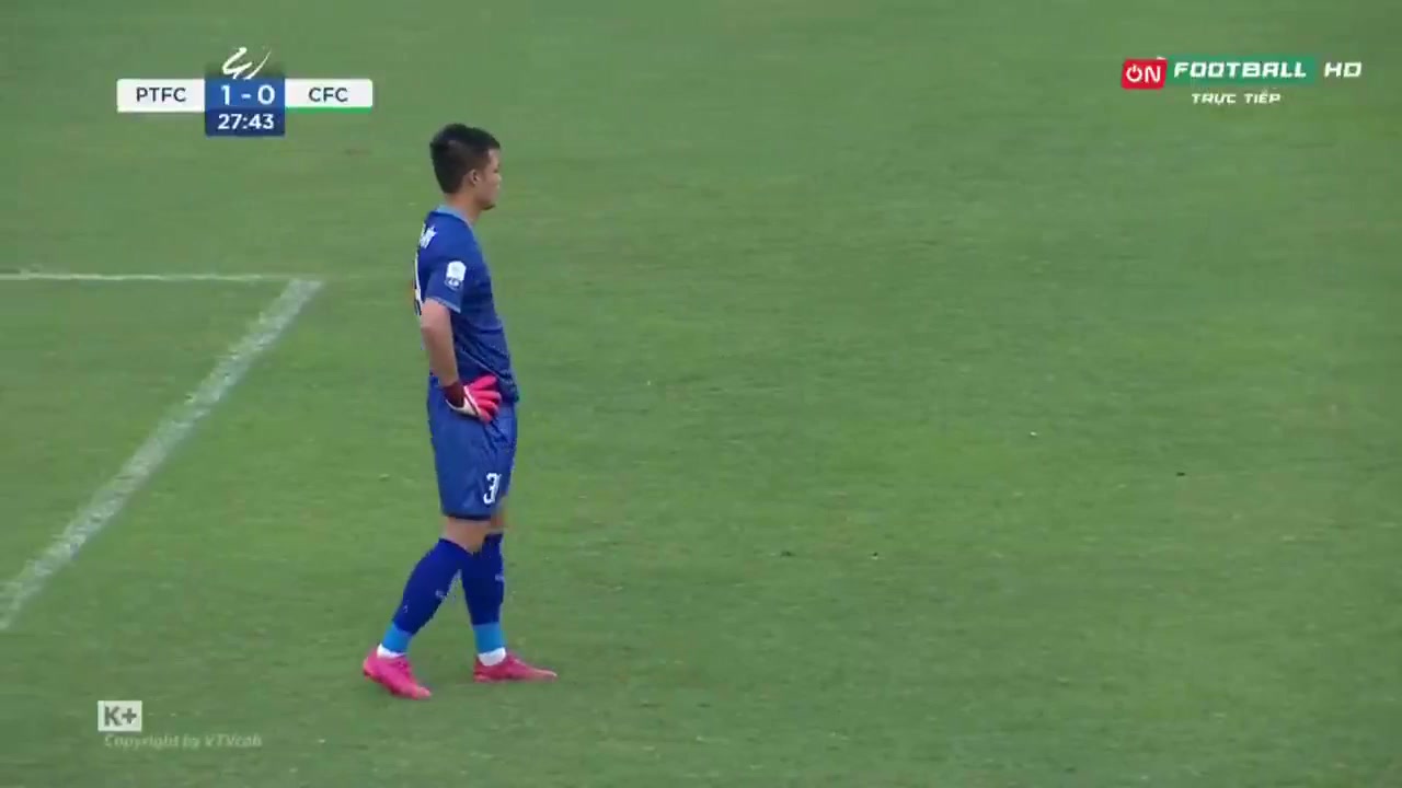 1248 Tuan Tu Phu Tho Vs Can Tho 27 skor gol , skor 1:0