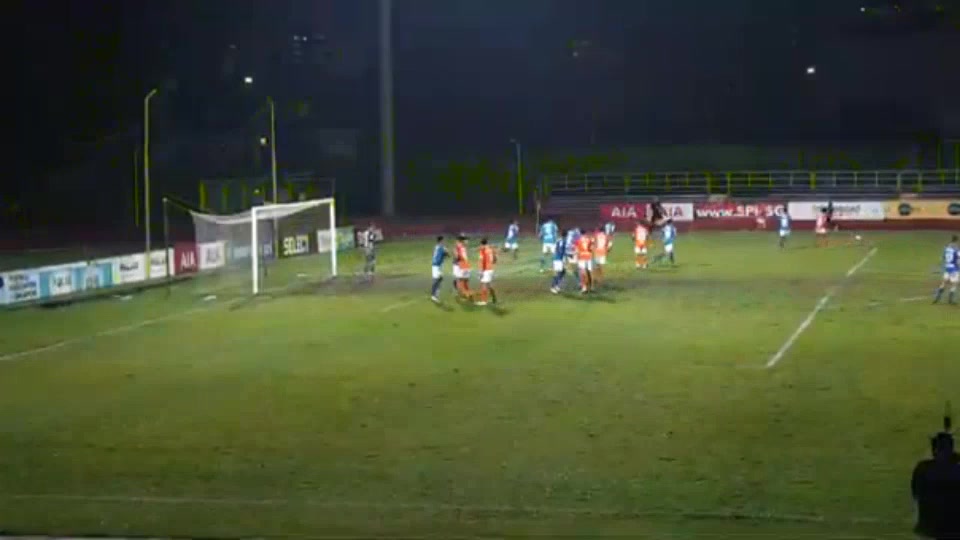 SIN D1 Hougang United FC Vs Lion City Sailors Amy Recha Goal in 56 min, Score 3:6