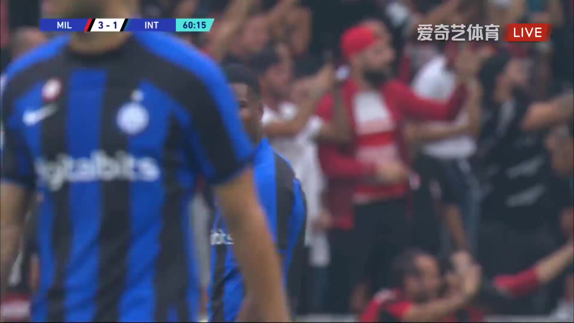 Serie A AC Milan Vs Inter Milan 60 phút Rafael LeaoVào, ghi bàn 3:1