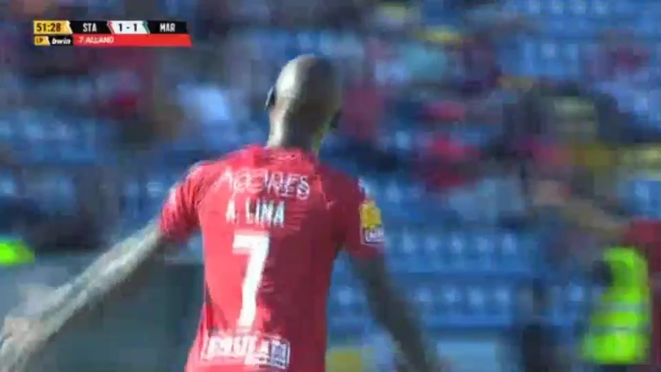 POR D1 Santa Clara Vs Maritimo 52 phút Vào, ghi bàn 1:1