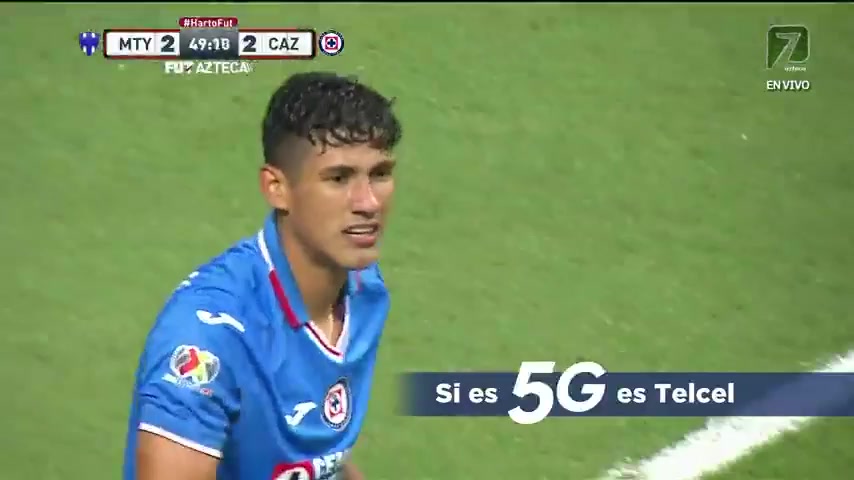 140 Monterrey Vs CDSyC Cruz Azul 50 skor gol , skor 2:2