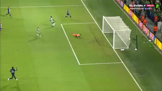 UEFA CL Maccabi Haifa Vs Paris Saint Germain (PSG) Kylian Mbappe Lottin Goal in 68 min, Score 1:2