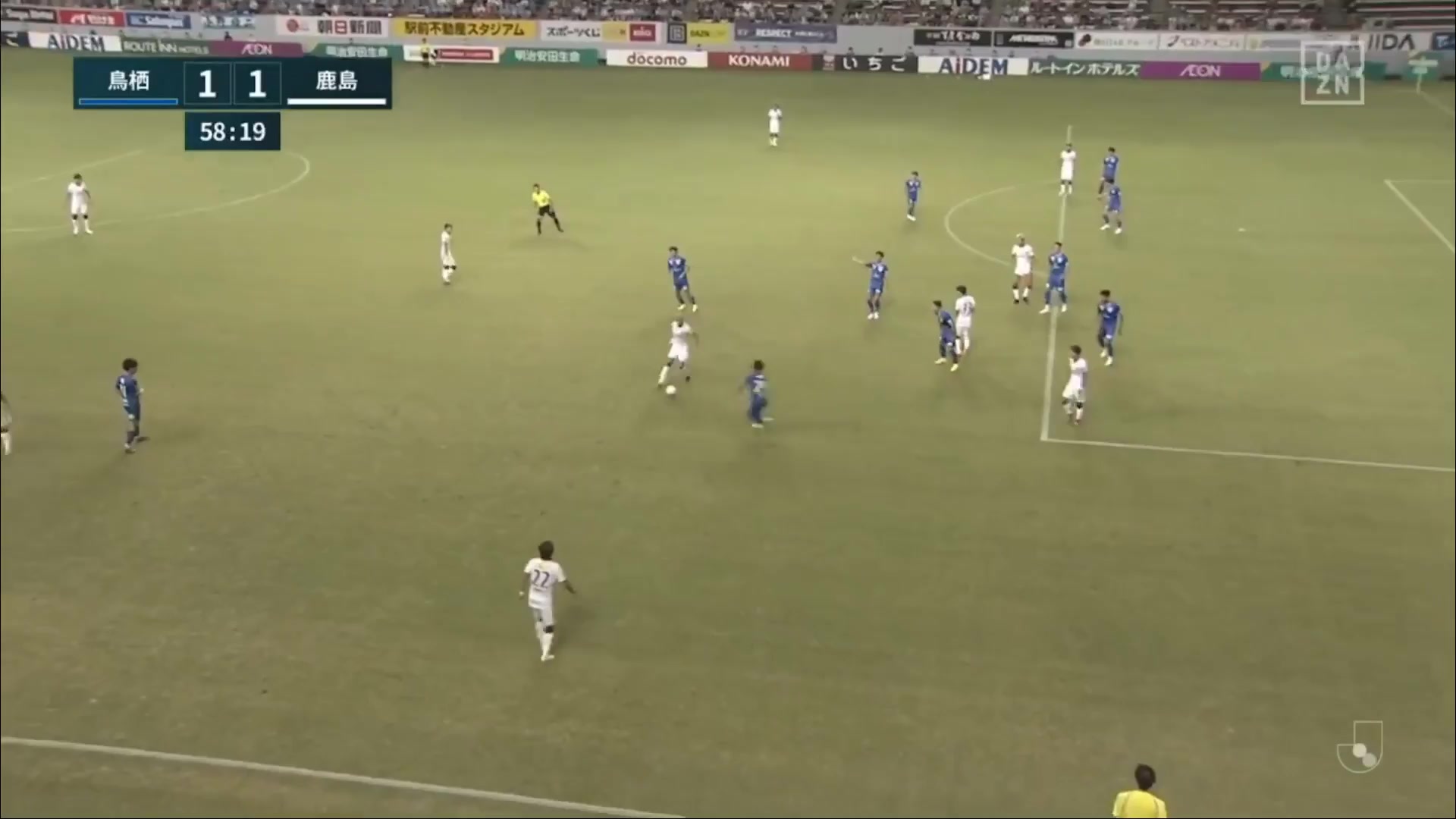 JPN D1 Sagan Tosu Vs Kashima Antlers Arthur Caike do Nascimento Cruz Goal in 58 min, Score 1:1