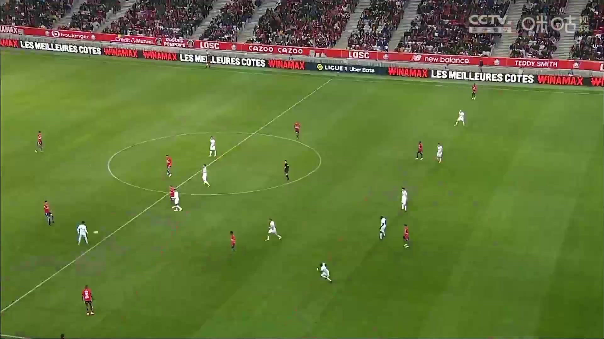 Ligue1 Lille Vs Toulouse Jonathan Christian David Goal in 3 min, Score 1:0