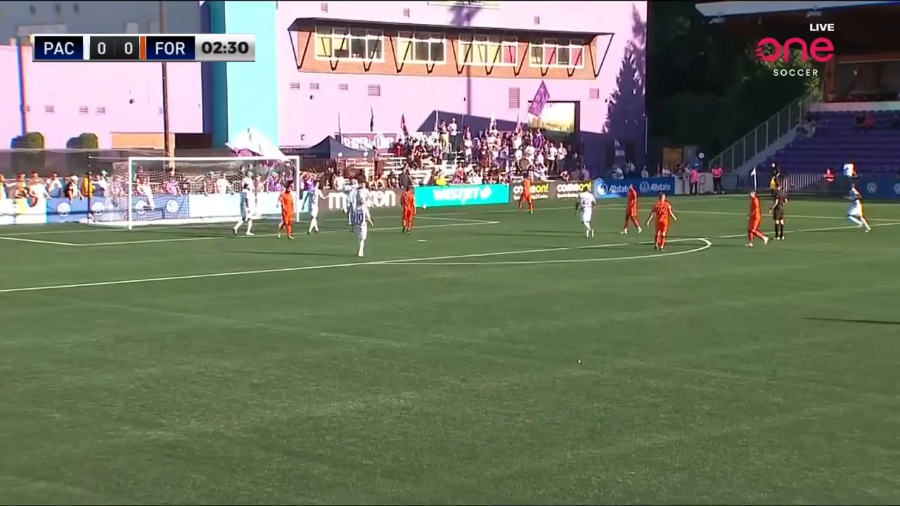 Can PL Pacific FC Vs Forge FC Alessandro Hojabrpour Goal in 3 min, Score 0:1